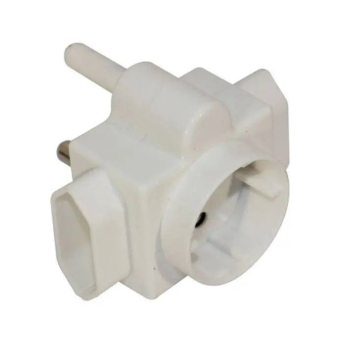 Selectrix Multi-Plug, 1 x Schuko, 2 x 2Pin