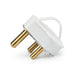 Plug Top with Handle, White