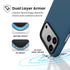 Speck Presidio2 Pro MagSafe Case - Apple iPhone 17 Pro - Blue & Silver