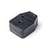 Double Janus Coupler, Rubber, 16Amp, 250Volt