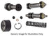 Spring, brake shoes - AUTO SEALS - B10635L