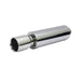 Stainless Steel Backbox Booster – 90mm Single Straight Tip