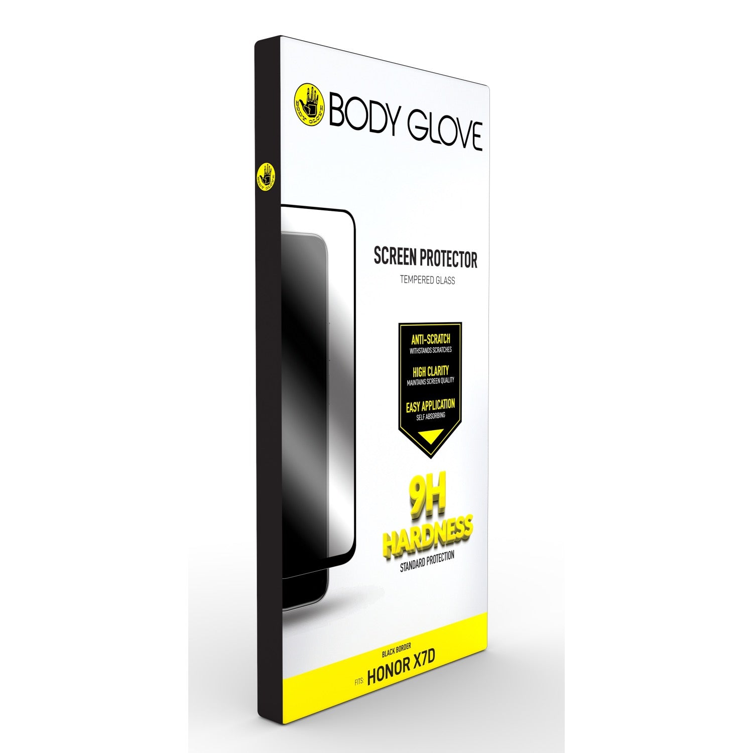 Body Glove Tempered Glass Screen Protector - HONOR X7d - Black Border