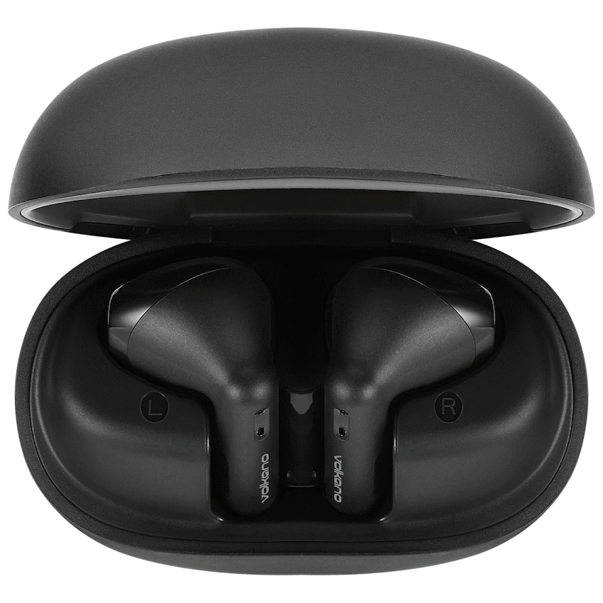 Volkano Buds X3 TWS Earphones with ENC - Black