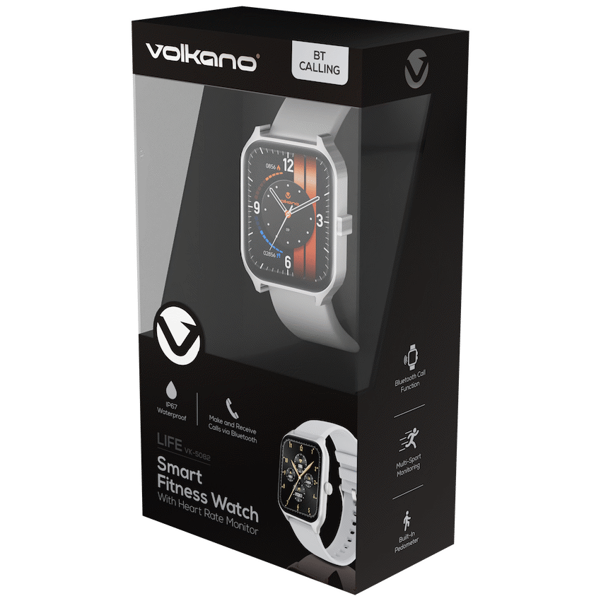 Volkano Life Series Smart Watches - Silver