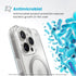 Speck Presidio Perfect Clear MagSafe Case - Apple iPhone 16 Pro - Clear & Chrome