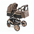 2 in 1 Emerald Baby Gold Rush Stroller with Nappy Bag