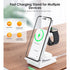Choetech Fast Wireless 4 In 1 Magnetic Charging Stand T608-F 15W - White