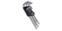 9Pc Long Hex Key Wrench Set (15-10Mm) AMPRO T22932