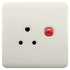 Lear G-F2000 Socket Single Dedicated 100x100 White LESS4D/F