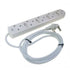 Crabtree Multiplug 5x16A RSA + 4xV-Slim + 500mm Cord Unswitched  BC2035P