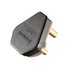 Crabtree Plugtop 16A RSA  Black C1050P
