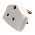 Lesco Adaptor 1x16A RSA + 2xEuromate White SK250094