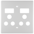 Crabtree Classic Double Switched Socket Coverplate 6563/101P
