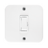 Crabtreee Classic Switch Industrial  One Lever One-Way 20A 75x75 White 7370P