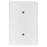 Crabtree Classic Cover Plate Blank Steel 100x50 White 6551/101P