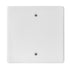 Crabtree Classic Cover Plate Blank PVC 100x100 White 6552/6/601