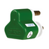 Hellermann Tyton Surge Protection Plugtop 16A 3PIN PVC Green TSP1A