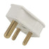 Plugtop 3 Pin 6A Procast White