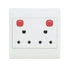 Schneider S2000 Dedicated Double Socket 4x4 ST2025TWE