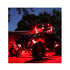 Universal Aluminium 9-LED Rocklights (Red) – 6 pack