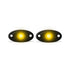 Universal Aluminium 9-LED Rocklights (Yellow) – 2 pack