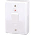 Lesco Isolator Industrial 2 Pole 30A 100x50 PVC White LS94230DP