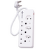 Waco Multiplug 3x16A RSA + 2xV-Slim + 1xSchulo White SN026