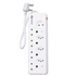 Waco Multiplug 4x16A RSA + 3xV-Slim + 1xSchuko White SN028