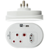 Adaptor 1x16A RSA + 1xV-Slim + 2xUSB Compact with Surge Protection 3.5A SS009
