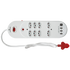 Multiplug 8xV-Slim + 4xUSB (incl. Type C) with Surge Protection SS015