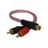 RCA Splitters – 2 female into 1 male