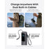 Anker Laptop Power Bank With Retractable Cables 20000mAh 165W - Dark Grey