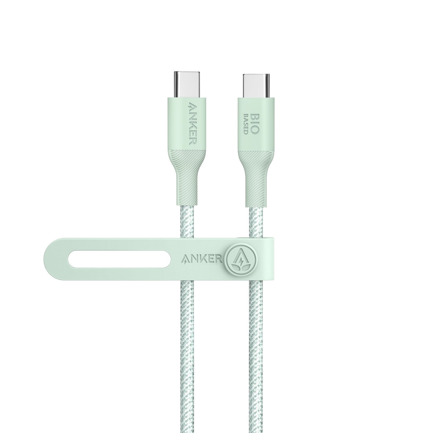 Anker 544 Bio-Based USB C-USB C Cable Fast Charging 140W 0.9M Cable - Green