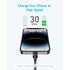 Anker 322 PowerLine USB C to MFI 1.8M 60W Cable - Black