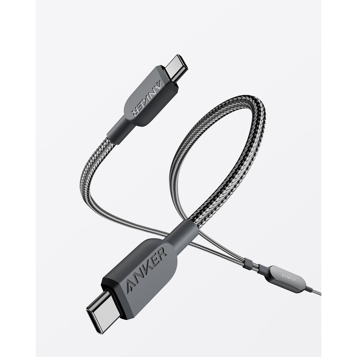 Anker 2-In-1 USB-C To USB-C Cable 140W 1.2M Cable - Black
