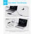Anker 2-In-1 USB-C To USB-C Cable 140W 1.2M Cable - Black