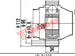 Inner CV Joint VW Amarok 2.0Tdi 2009- Porsche Cayenne 3.0Tdi 4.8S 2002- Ad8008