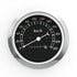 Autogauge 85mm Mechanical Speedometre (Black face)