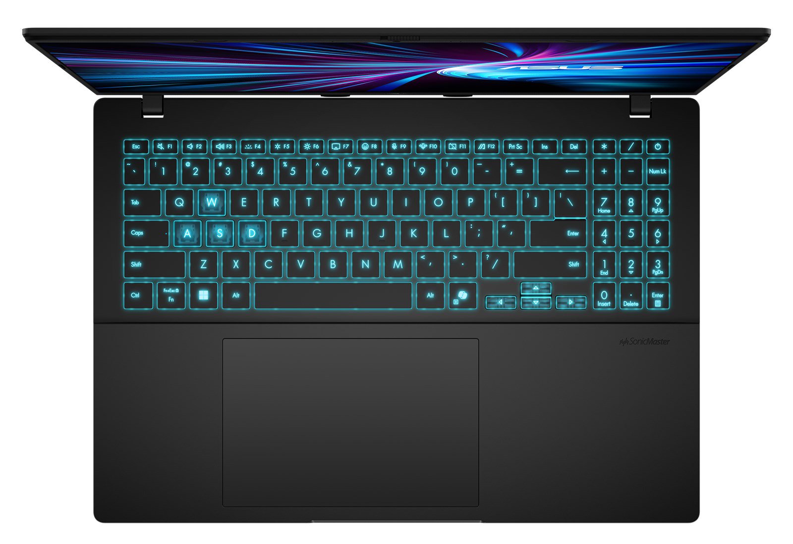 ASUS V16 V3607VM-ES74 16.0 inch WUXGA(WU) non-Touch Intel Core 7 240H 16GB DDR5 RTX 5060 512GB PCIE G4 SSD Windows 11 Home Gaming Laptop (Matte Black) | SKU AS-V367V74