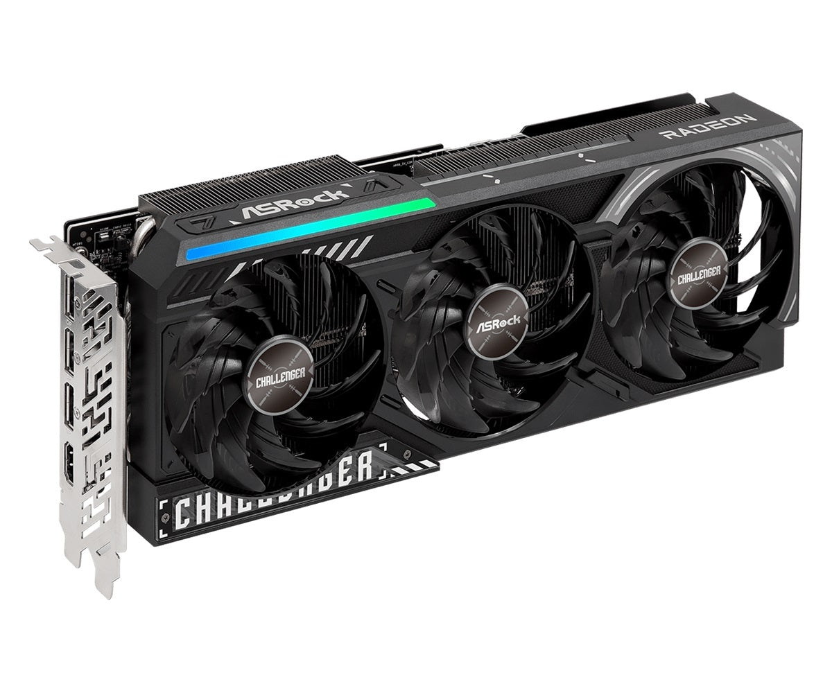 ASRock Challenger Radeon RX 9070 XT 16GB GDDR6 PCI Express 5.0 x16 Graphics Card RX9070XT CL 16G | SKU ASR-907XCL