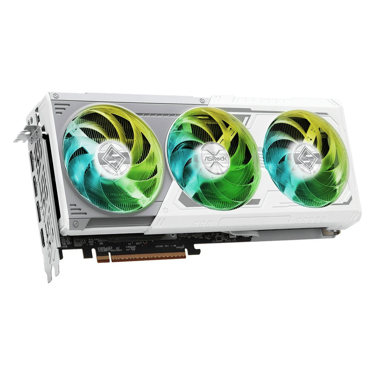 ASROCK AMD Radeon RX 9070 XT Steel Legend 16GB GDDR6 256 Bit PCIe 5.0 x16 800W 2x8-pin 3xDisplayPort 2.1a HDMI 2.1b Graphics Card | SKU ASR-907XSL
