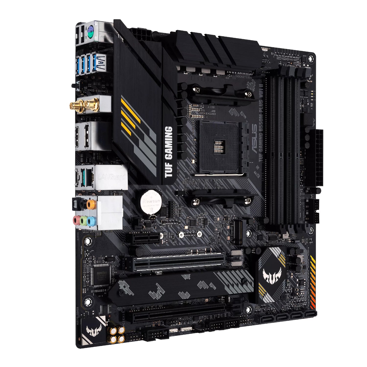 Asus TUF GAMING B550M-PLUS WIFI II and Asus Prime LC 360 ARGB Liquid CPU Cooler Bundle