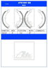 ATE Rear Brake Shoes for Toyota Coaster & Dyna Rear Brake Shoes - ATE1 - ATE1001BS