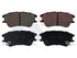 ATE Front Brake Pads for Hyundai Atos Prime - ATE1020
