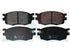 ATE Front Brake Pads for Hyundai i20, Hyundai Accent & Hyundai Kia Rio - ATE1110