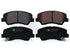 ATE Front Brake Pads for Hyundai i20, Hyundai Accent & Hyundai Elantra - ATE1231