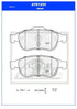 ATE Front Brake Pads for Renault Duster, Renault Clio V & Renault Megane III - ATE1255