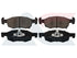 ATE Front Brake Pads for Opel Corsa E (2014-2019) - ATE1360