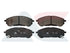 ATE Rear Brake Pads for Ford Ranger T6 - ATE1445